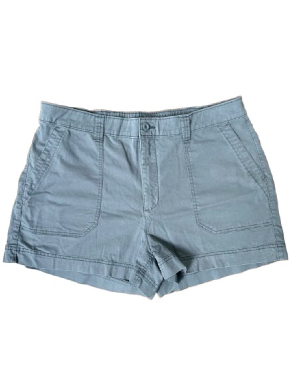 Old Navy Medium Grey High-Rise OG Chino Shorts